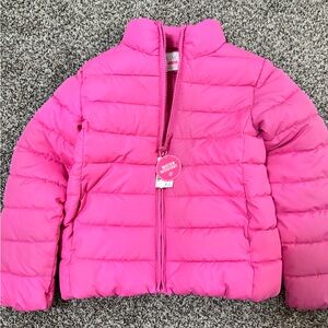 The Children's Place Bright Pink Puffer Jacket